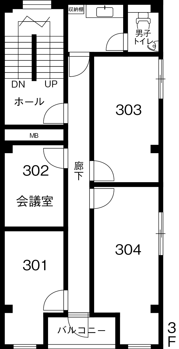 3F フロアマップ